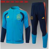 Chándal España 2026 (Long Zip Bule) - NIÑOS (2 Estrellas)
